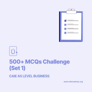 Chemistry AS 500+ MCQs Challenge