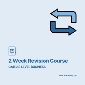CAIE Business 2 Week Revision Course