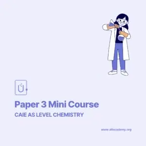 Chemistry Paper 3 Mini Course