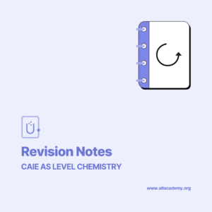 Chemistry AS Revision Notes
