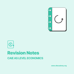 Economics AS Revision Notes