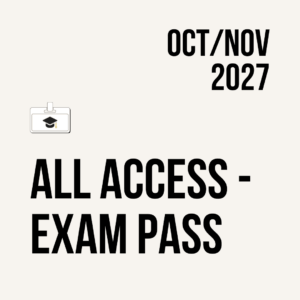 All access - Exam Pass O/N 27