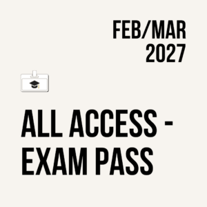 All access – Exam Pass F/M 27