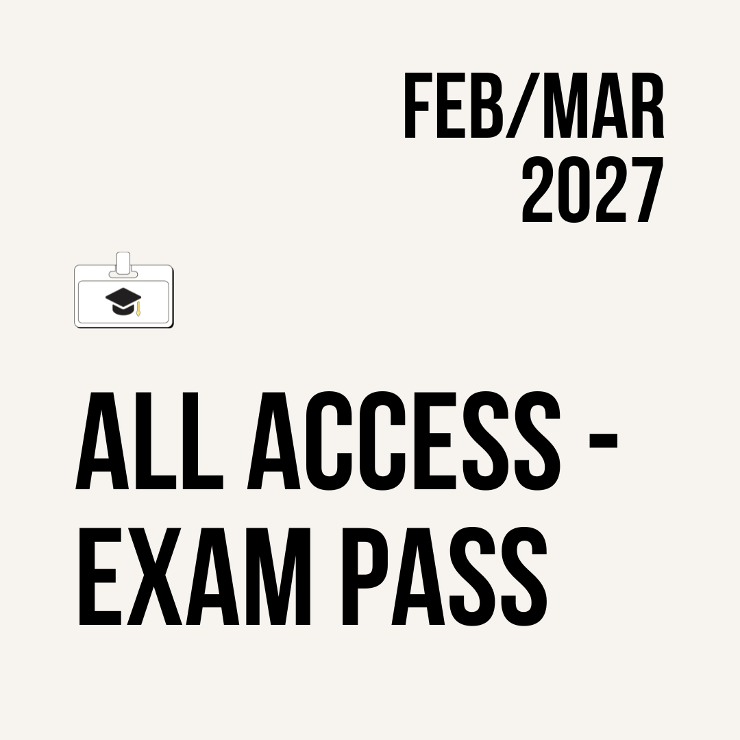 All access – Exam Pass F/M 27