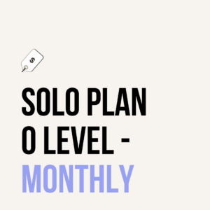 Solo Pass O Level